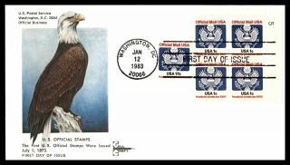 Mayfairstamps Us Fdc 1983 Bald Eagle Symbols Gill Craft Washington Dc First Day