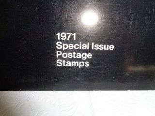 1971 Special Issue USA Postage Stamps 2
