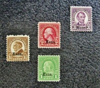 Nystamps Us Stamp 658 - 661 Og H / Nh $48