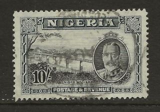 Nigeria Sg 44 1936 G.  V.  10/ - Good/fine