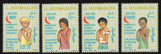Somalia 1993 Complete Set Of Stamps Mi 476 - 479 Mnh Cv=13€