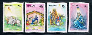 Malawi 1991 Christmas Sg 872/5 Mnh