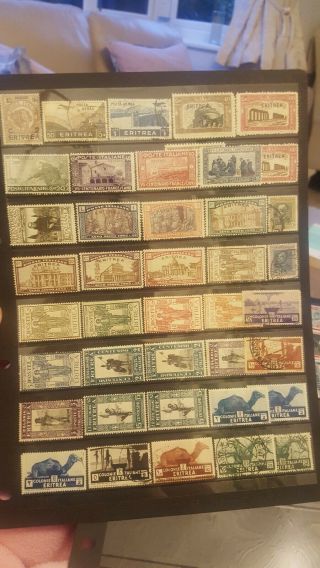Italian Eritrea 53 Stamps