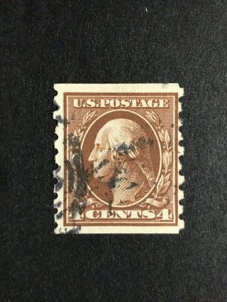 Gandg Us Stamps 395 Washington 4c Coil ($70)
