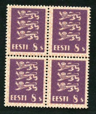 Estonia 1929 Mi 78 Mnhog Thin Paper
