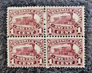 Nystamps Canada Brunswick Stamp 6 Og H $150