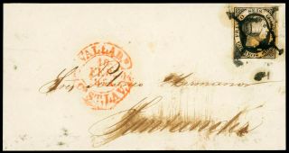 I995 Spain 1851 Front Cover 6 Spider Cancel & Valladolid Baeza Cd 