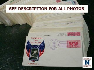 Noblespirit Us Fdc & Ship Cover Coll W/better Cachets