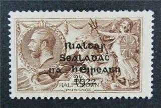 Nystamps British Ireland Stamp 36 Og H $330