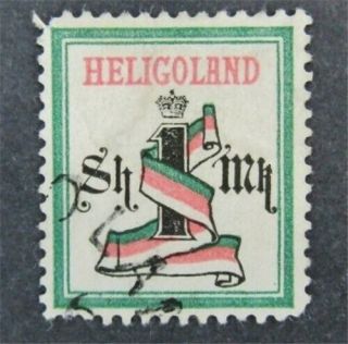 Nystamps British Heligoland Stamp 22 $230 Signed