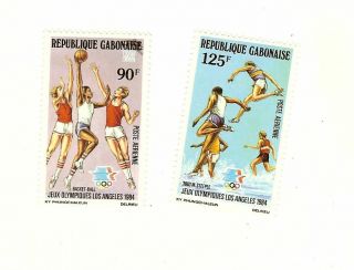 Gabon 1984 La Olympics Scott 