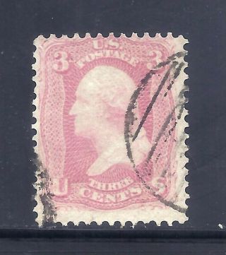 Us Stamps - 64 - - 3 Cent Washington Issue - Cv $800 - Bright Pink
