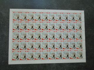 Biafra 1969 Full Sheet Of 4d Stamps 