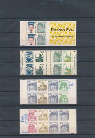Xb69615 Germany Berlin Monuments Buildings Xxl Booklets Mnh