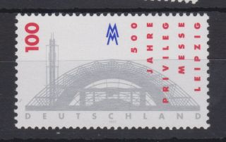 West Germany Mnh Stamp Deutsche Bundespost 1997 Leipzig Fair Rights Sg 2761