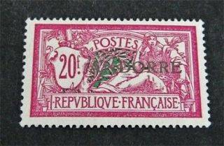 Nystamps French Andorra Stamp 22 Og H $375