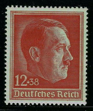 Germany Third Reich 1938 Adolf Hitler 49th Birthday Single Issue Vf Mnh