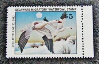 Nystamps Us Delaware Duck Stamp 2 Og Nh $50