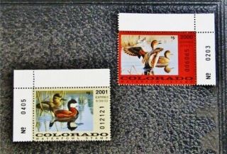 Nystamps Us Colorado Duck Stamp 11 12 Og Nh $20