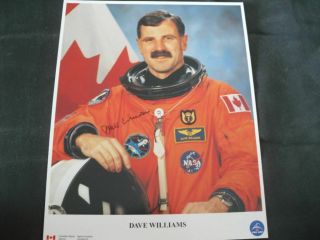 Canada Litho 20x25cm Orig.  Signed Dave Williams,  Space