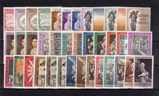 1962 - Vatican - Complete Year Set - Mnh