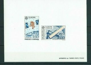 Andorra,  1994,  Space,  Europa,  Imperf.  Collective,  Cat Maury 475 €,  Mnh,  Sc,  Mi Not Listed
