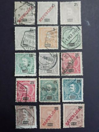 Portugal Rare Old Lourenco Marques/mocambique Stamps As Per Photo Very