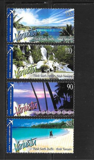 Vanuatu Sc 875 - 8 Nh Issue Of 2005 - Tourist Attractions