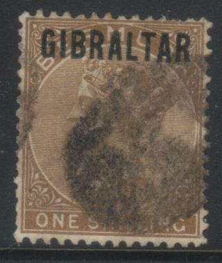 Gibraltar 1886 Optd Sg7 Cat £375