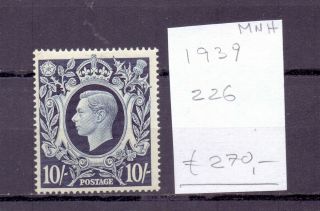 Great Britain 1939.  Stamp.  Yt 226.  €270.  00