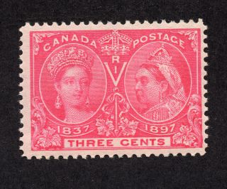 Canada 53 3 Cent Bright Rose Queen Victoria Diamond Jubilee Mnh