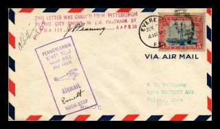 Dr Jim Stamps Us Everett Pennsylvania Good Will Tour Air Mail Event Cover