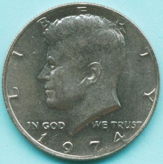 1974 Kennedy Half Dollar 50 Cent Coin