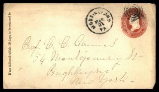 Mayfairstamps Us Postal History To Poughkeepsie York Virginia Postal Station
