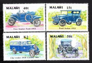 Malawi 1989 Group Of Stamps Mi 545 - 548 Mnh Cv=16€
