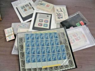 Us,  Accumulation Of Sheets & Multiples,  Stamps,  & Booklets