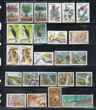 Zimbabwe Rhodesia Stamps Lot 54425
