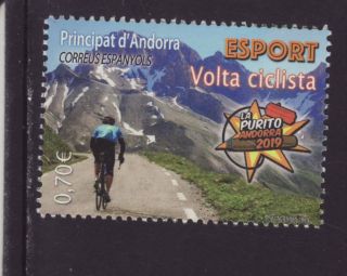 Andorra Spain 2019 Mnh - Sport,  La Purito Cycle Race - Set Of 1 Stamp