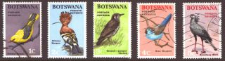 BOTSWANA - 1967 BIRDS - VALUE SET OF 14 - REFER SCANS AND DEESCRIPTION 2