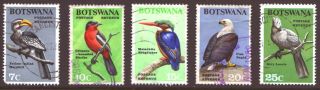 BOTSWANA - 1967 BIRDS - VALUE SET OF 14 - REFER SCANS AND DEESCRIPTION 3