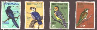 BOTSWANA - 1967 BIRDS - VALUE SET OF 14 - REFER SCANS AND DEESCRIPTION 4