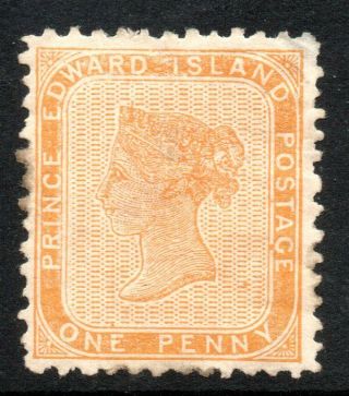 Prince Edward Island: 1863 - 9 Qvi 1d Sg 11