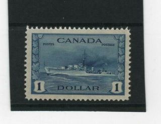 Canada Scott 262 ($1.  00 Deep Blue) - - - Mnh - - - Cv $100.  00