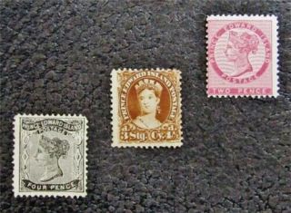 Nystamps Canada Prince Edward Island Stamp 5 // 10 Og H $78