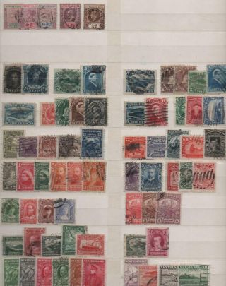Commonwealth: Mixed Examples Incl.  Newfoundland,  Trinidad - 2 Sides (25234)