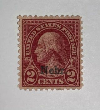Travelstamps: 1929 Us Stamps Scott 671 Lh,  Ng Nebraska Overprint