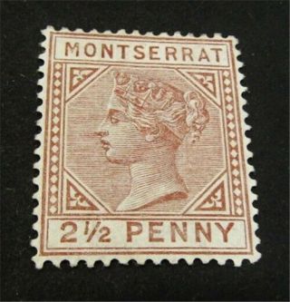 Nystamps British Montserrat Stamp 7 Og H $275