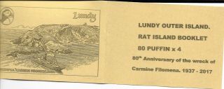 Gb Lundy Booklet Robin Taylor Anniversary Of The Wreck Of Carmine Filomena