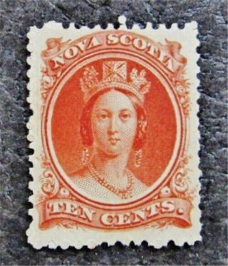 Nystamps Canada Nova Scotia Stamp 12 Og Nh Un$26 Vf
