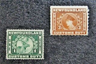 Nystamps Canada Newfoundland Stamp Og Nh Rare